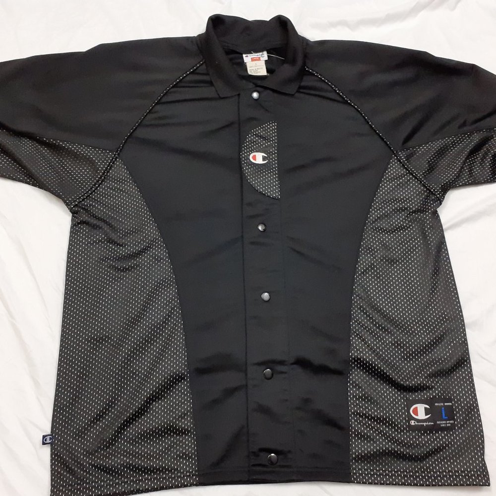 Men's Vintage 90s Champion Warm Up Jersey Large